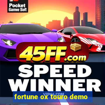 fortune ox touro demo